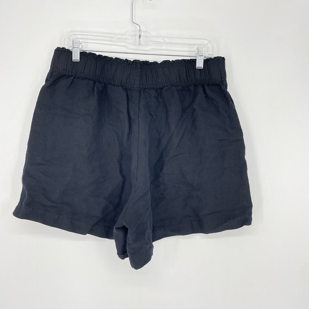 H&M High Rise Linen Blend Short Size Large - Picture 5 of 7